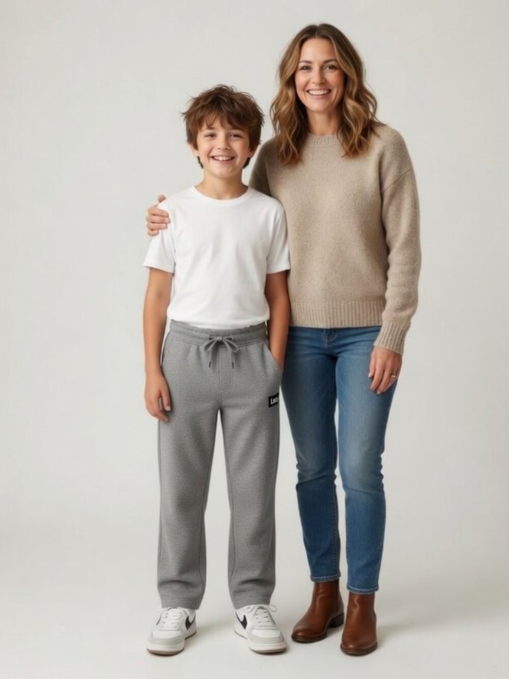 Lee Gray Sweatpants Joggers - Youth Size 7